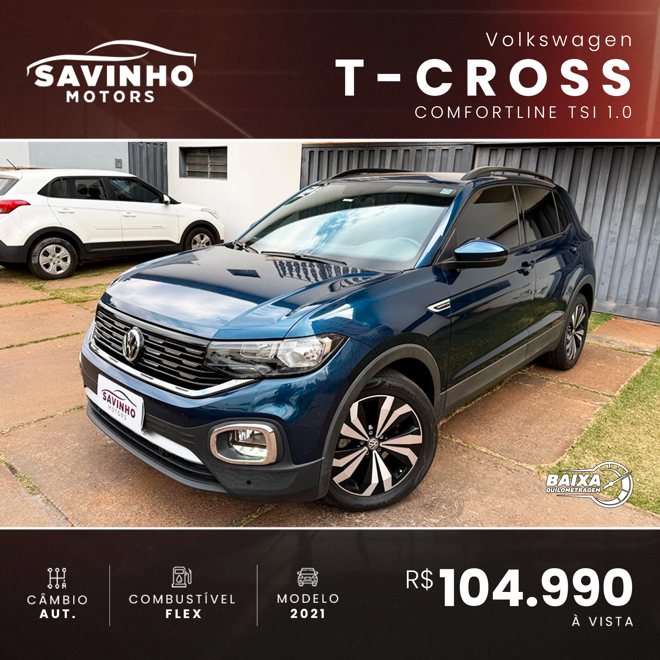 T-Cross Azul 21 RHJ-6A63